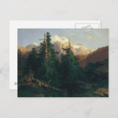 Glacier, Rosen Lanigletscher, 1854 Postkarte (Vorne/Hinten)