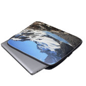 Glacier See-naher Berg Fitz Roy Laptopschutzhülle (Vorne Knopf)