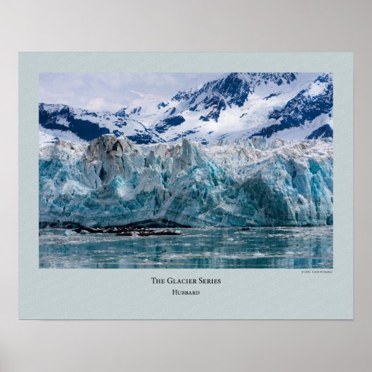 Glacier Series - Hubbard 272 Poster (Vorne)