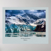Glacier Series - Hubbard 304 Poster (Vorne)