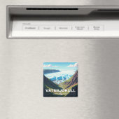 Glacier Vatnajökull Nationalpark Magnet (In Situ (Geschirrspüler))