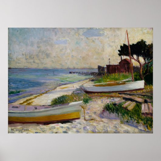 Glackens Beach Scene Poster (Vorne)
