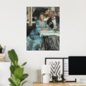 Glackens' bei Mouquin Poster (Heimbüro)