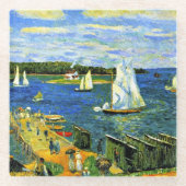 Glackens: Mahone Bay, Glasuntersetzer (Vorderseite)