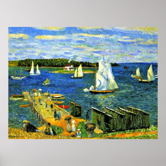 Glackens: Mahone Bay, Poster (Vorne)