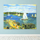 Glackens - Mahone Bay, schöne Kunst, Leinwanddruck (Insitu (Holzboden))