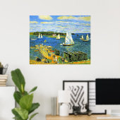 Glackens - Mahone Bay, schöne Kunst, Poster (Heimbüro)