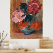 Glackens' Tulips and Peonies in Pitche Poster (Küche)