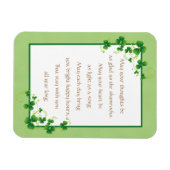 Glad As Kleeblatts Irish Sessing Magnet (Horizontal)