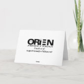 Glad, du gewinnst gut Karte (Rückseite)