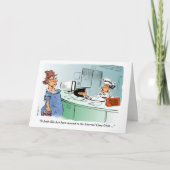 Glad, du gewinnst gut Karte (Vorderseite)