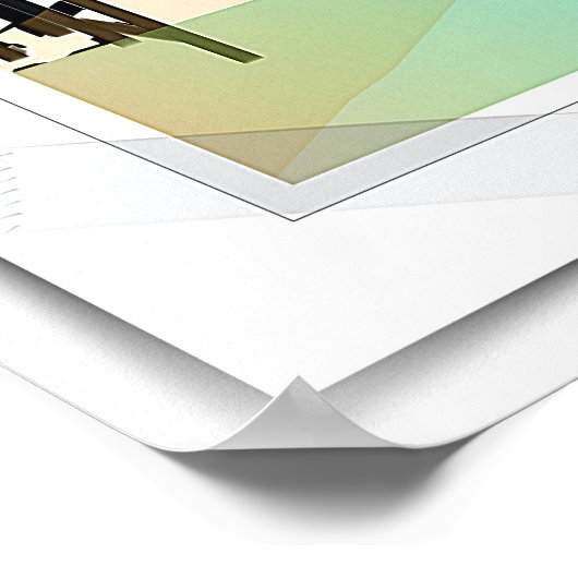 Glad I bin ich Poster (Ecke)