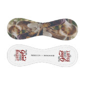 Glad I Swiped Right Verlobung Foto Valentines Baseball (Paneele)