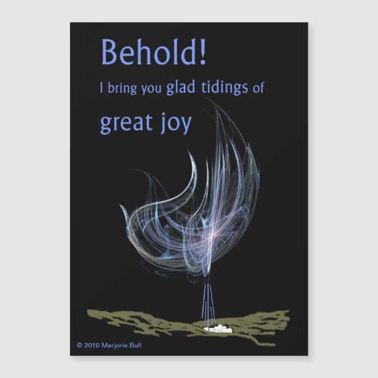 Glad Tidings of Great Joy Magnet (Vorderseite)