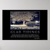 Glad Tidings Poster (Vorne)