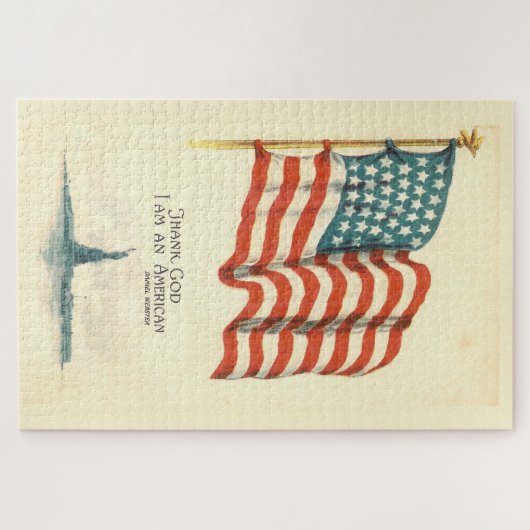 Glad to be American Large Puzzle (Horizontal)