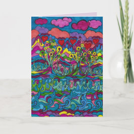 Glad We are Together Dreamscape 1 Card Feiertagskarte