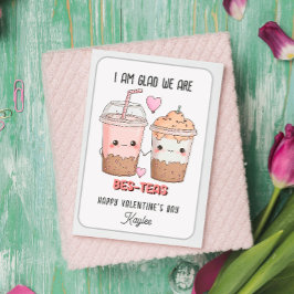 Glad, wir sind Bes-teas KID Valentinstag Klasse