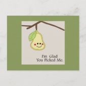 Glad you picked me postkarte (Vorderseite)