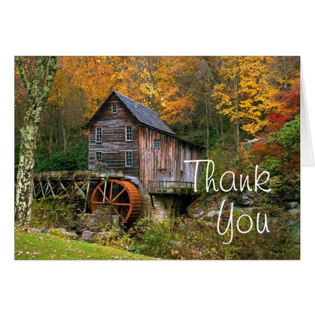 Glade Creek Grist Mill (Vorderseite (Horizontal))