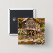 Glade Creek Grist Mill, Babcock Staat Park, 2 Button (Vorne & Hinten)