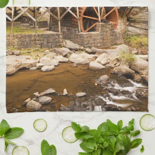 Glade Creek Grist Mill, Babcock Staat Park, 2 Küchentuch (Gefaltet)