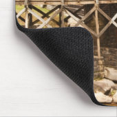 Glade Creek Grist Mill, Babcock Staat Park, 2 Mousepad (Ecke)