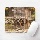 Glade Creek Grist Mill, Babcock Staat Park, 2 Mousepad (Mit Mouse)