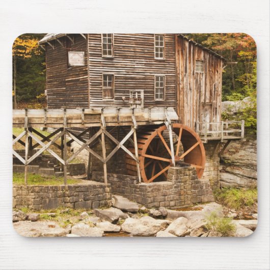 Glade Creek Grist Mill, Babcock Staat Park, 2 Mousepad (Vorne)