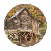 Glade Creek Grist Mill, Babcock Staat Park, 2 Schneidebrett (Vorderseite)