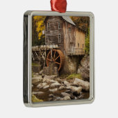 Glade Creek Grist Mill, Babcock Staat Park, Silbernes Ornament (Rechts)