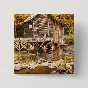 Glade Creek Grist Mill, Babcock State Park, 2 Button