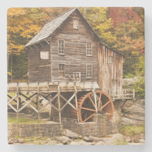 Glade Creek Grist Mill, Babcock State Park, 2 Steinuntersetzer