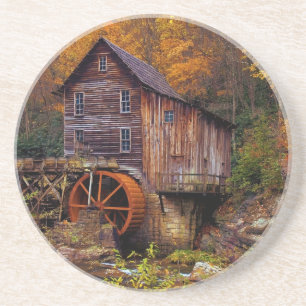 Glade Creek Grist Mill Getränkeuntersetzer