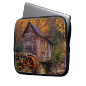 Glade Creek Grist Mill Laptopschutzhülle (Vorderseite Links)