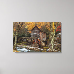 Glade Creek Grist Mill Leinwanddruck