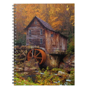 Glade Creek Grist Mill Notizblock
