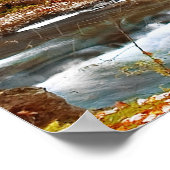Glade Creek Grist Mill Poster (Ecke)
