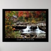 Glade Creek Grist Mill Poster (Vorne)