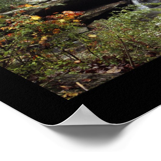 Glade Creek Grist Mill Poster (Ecke)