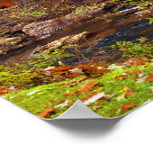 Glade Creek Grist Mill Poster (Ecke)