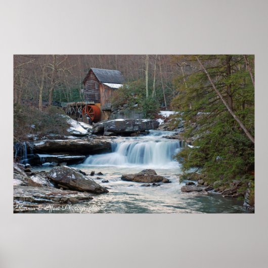 Glade Creek Gristmill II Poster (Vorne)