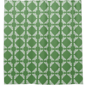 Glade Green Arts and Crafts Schmetterlinge Duschvorhang
