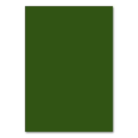 Glade Green, Hazel Green, Highland, Tischnummer (Vorderseite)