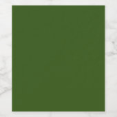 Glade Green, Hazel Green, Highland, Weinetikett (Einzelnes Label)