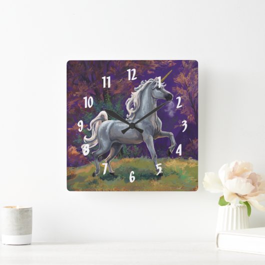 Glade Quadratische Wanduhr (Zuhause)