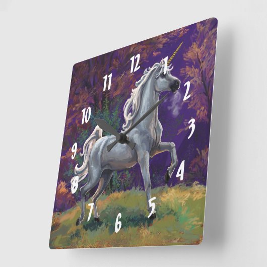 Glade Quadratische Wanduhr (Winkel)