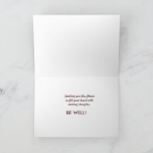 Gladeolia Get Well Karte (Innenseite)