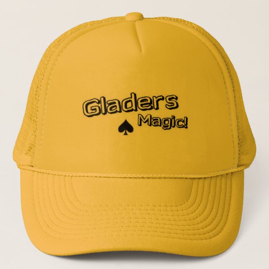 Gladers magische Fernlastfahrerkappe Truckerkappe (Vorderseite)