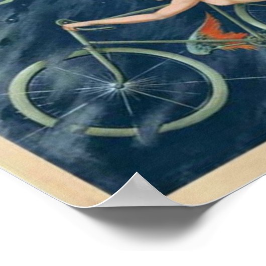 Gladiator Bicycle Poster (Ecke)